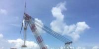 中交三航局在廣東珠海桂山海上風(fēng)電場(chǎng)示范項(xiàng)目成功完成兩種型式風(fēng)機(jī)整體安裝