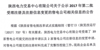 陜西第二批41家售電公司公示名單來(lái)了