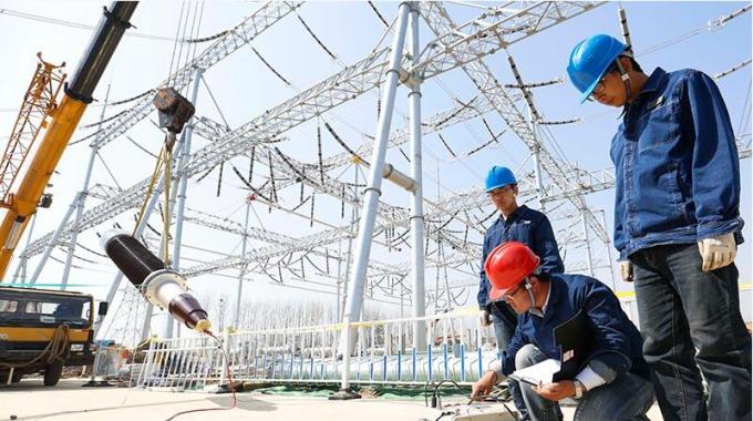 安徽電網(wǎng)迎峰度夏“頭號工程”全面進入電氣施工高峰期