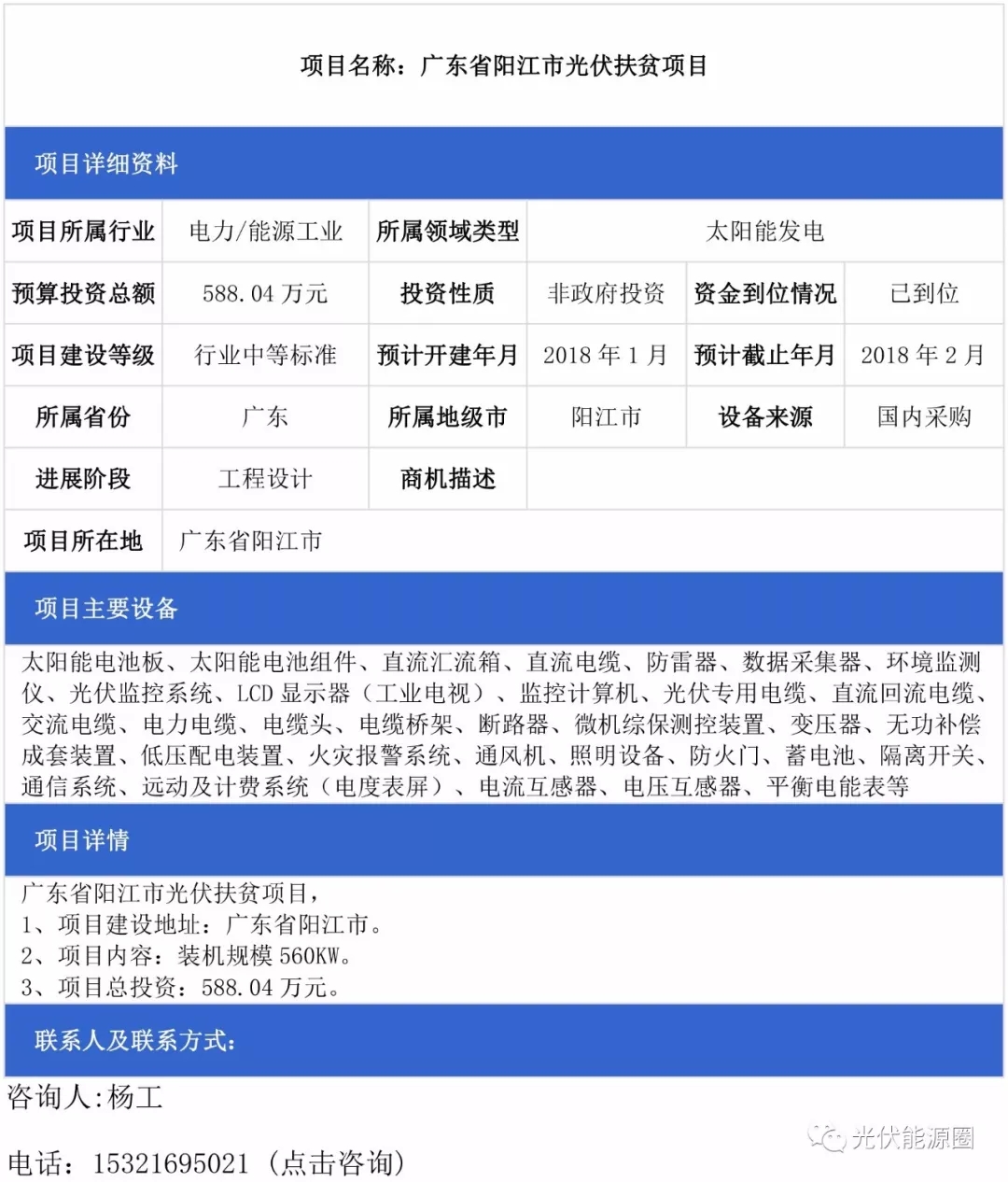 河南、廣東、安徽光伏電站項目
