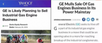 聚焦｜GE“可能計劃出售工業(yè)燃氣內(nèi)燃機”的背后：工業(yè)大拿齊“瘦身”！