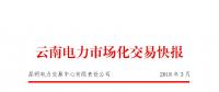 云南2018年3月電力市場(chǎng)化交易月報(bào)：省內(nèi)合計(jì)成交電量671387萬(wàn)千瓦時(shí)