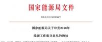 國(guó)家能源局印發(fā)2018年能源工作指導(dǎo)意見 穩(wěn)步發(fā)展光伏與光熱發(fā)電