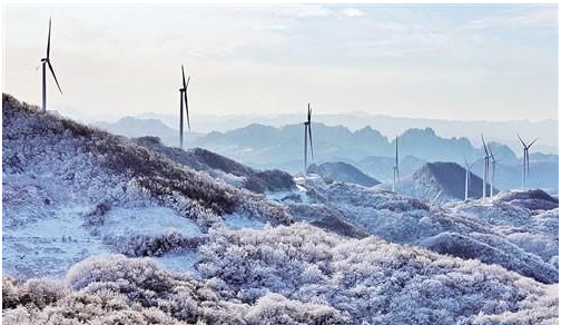 湖北?？悼h風(fēng)力發(fā)電好風(fēng)光