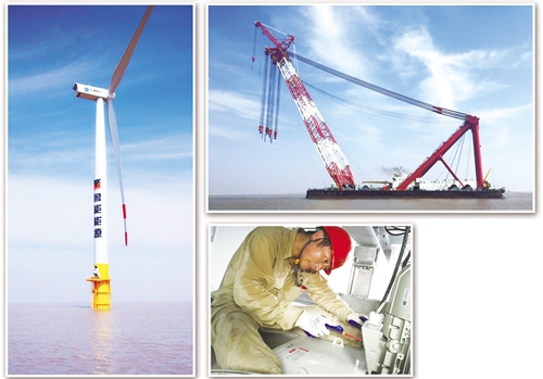 魯能江蘇東臺200兆瓦海上風(fēng)電項目建成投運 攻克“最難”成標(biāo)桿