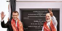 法國與印度合作建設太陽能發(fā)電廠