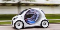 Smart雙座Vision EQ概念車：配自動駕駛功能