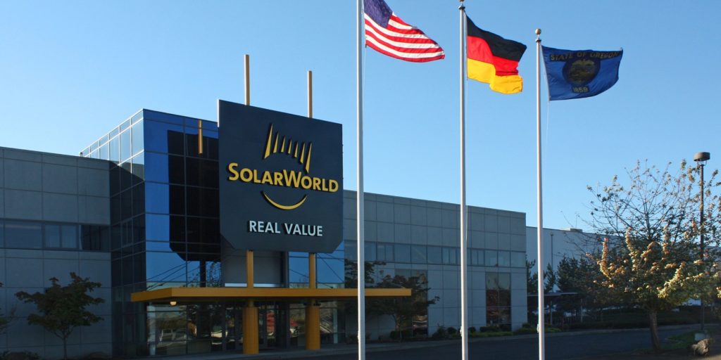 從貿(mào)易戰(zhàn)到一家親 SunPower收購SolarWorld Americas