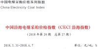 中電聯(lián)公布沿海電煤采購(gòu)指數(shù)<font color=