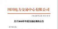 四川年度交易：水電均價0.223元，最低0.036元