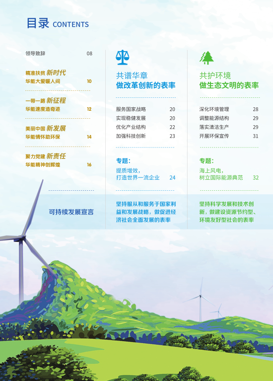 核準風電項目38個 共計314.55萬千瓦！華能集團《2017年可持續(xù)發(fā)展報告》發(fā)布