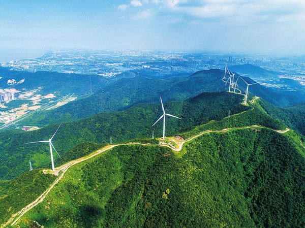 長(zhǎng)興弁山風(fēng)電場(chǎng)