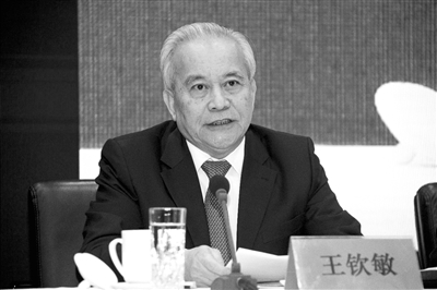 十二屆全國政協(xié)副主席、國家電子政務專家委員會主任王欽敏