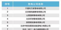 北京新增9家售電公司 1家注冊(cè)暫不生效！