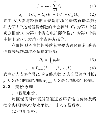 跨區(qū)域省間可再生能源增量現(xiàn)貨市場設(shè)計與實踐