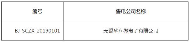 無(wú)錫華潤(rùn)微電子有限公司市場(chǎng)注銷生效