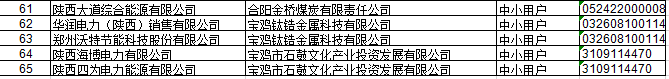 陜西2019年下半年電力直接交易售電公司代理中小用戶(hù)信息申報(bào) 65家未通過(guò)初審