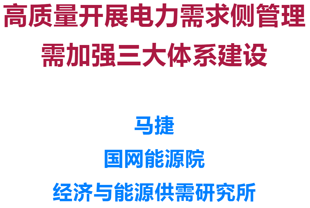 中國電力作者：國網(wǎng)能源院